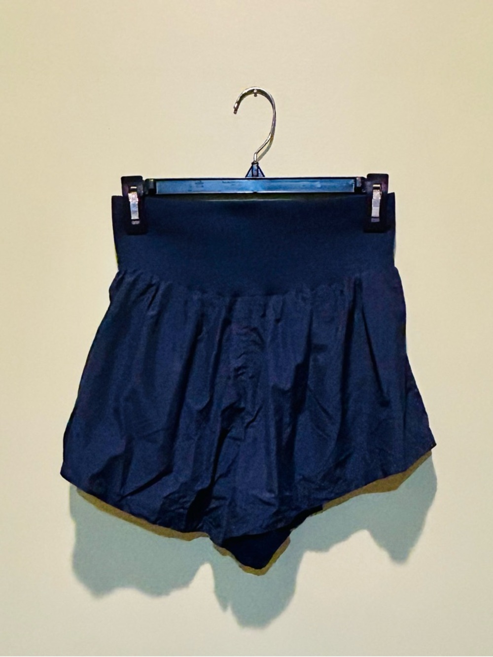 Free People Navy Blue Women's Athletic Shorts - Picture 2 of 3